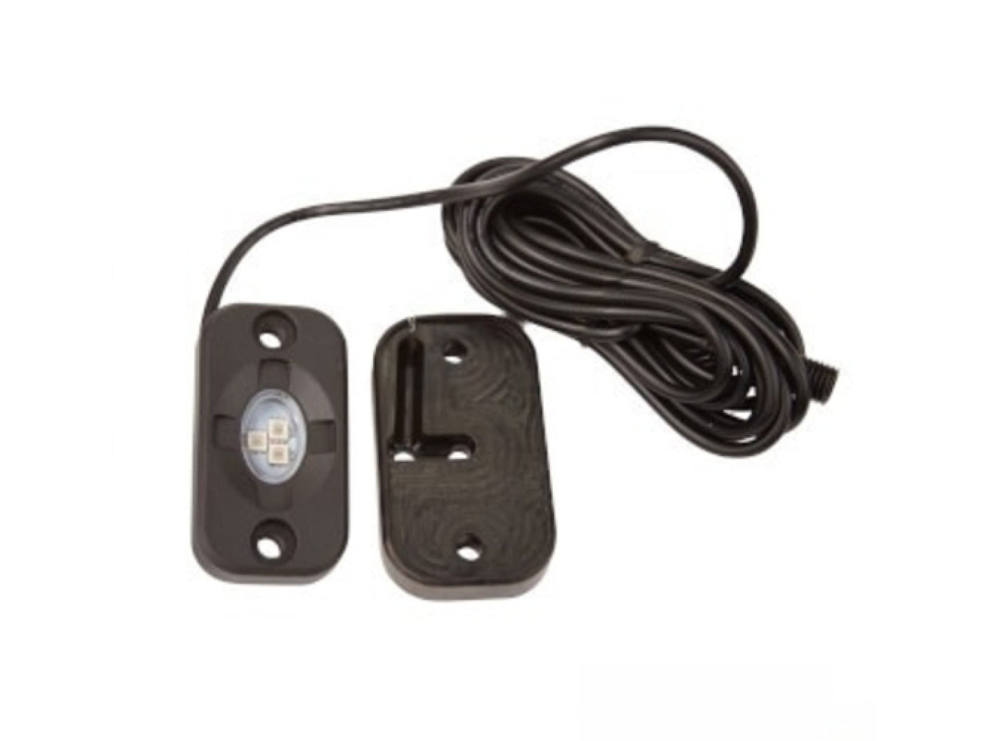 Roadvision LED RGB Rock Light With Flat Rubber Mount