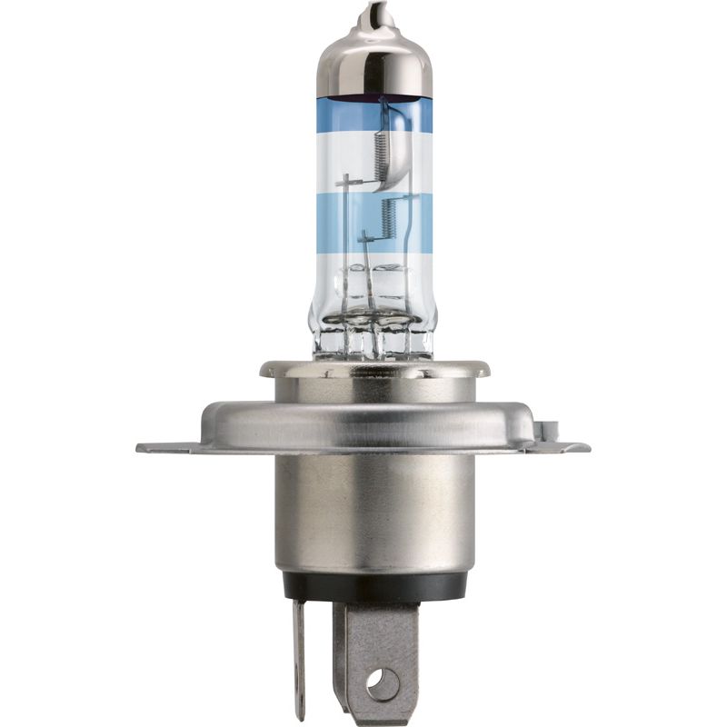 H4 Philips Halogen Globe – 12V 60/55W P43T-38 X-TremeVision Pro150 3400K +150% Twin Pack