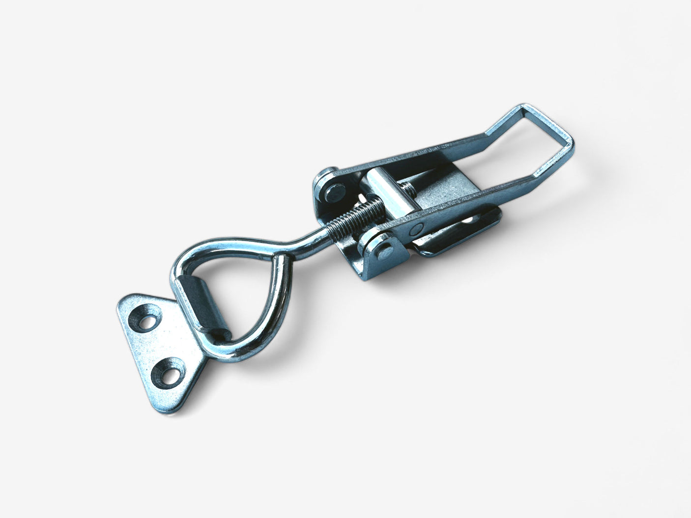 Over Centre Latch Stainless Steel - With Catch - Large