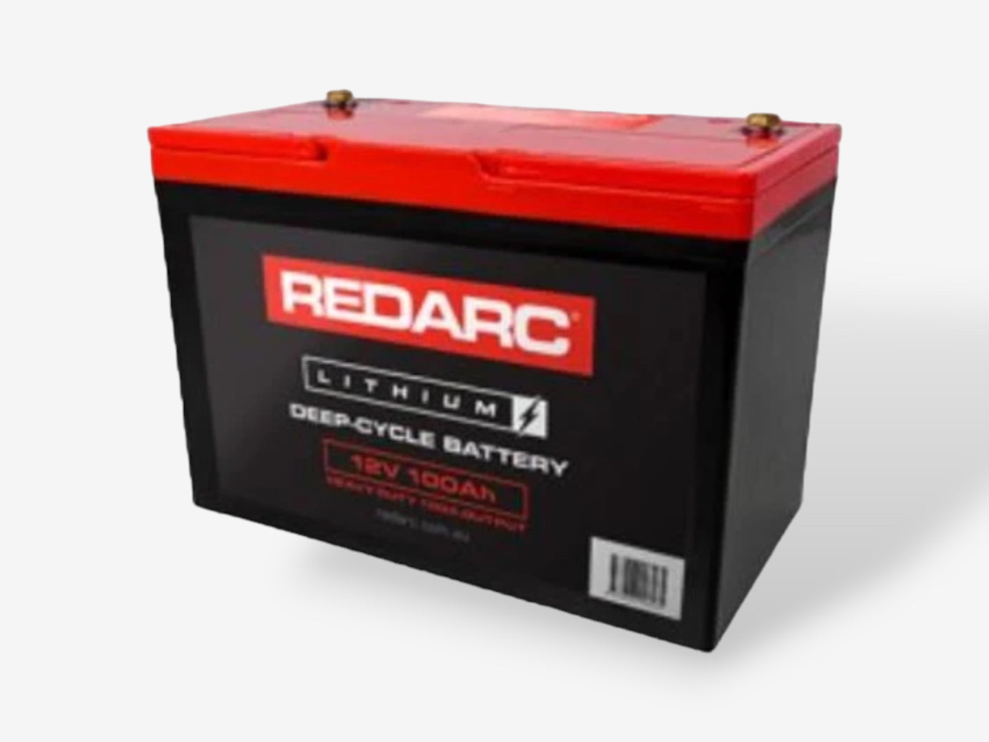 Redarc Lithium Deep Cycle Battery Heavy Duty 12V 100AH
