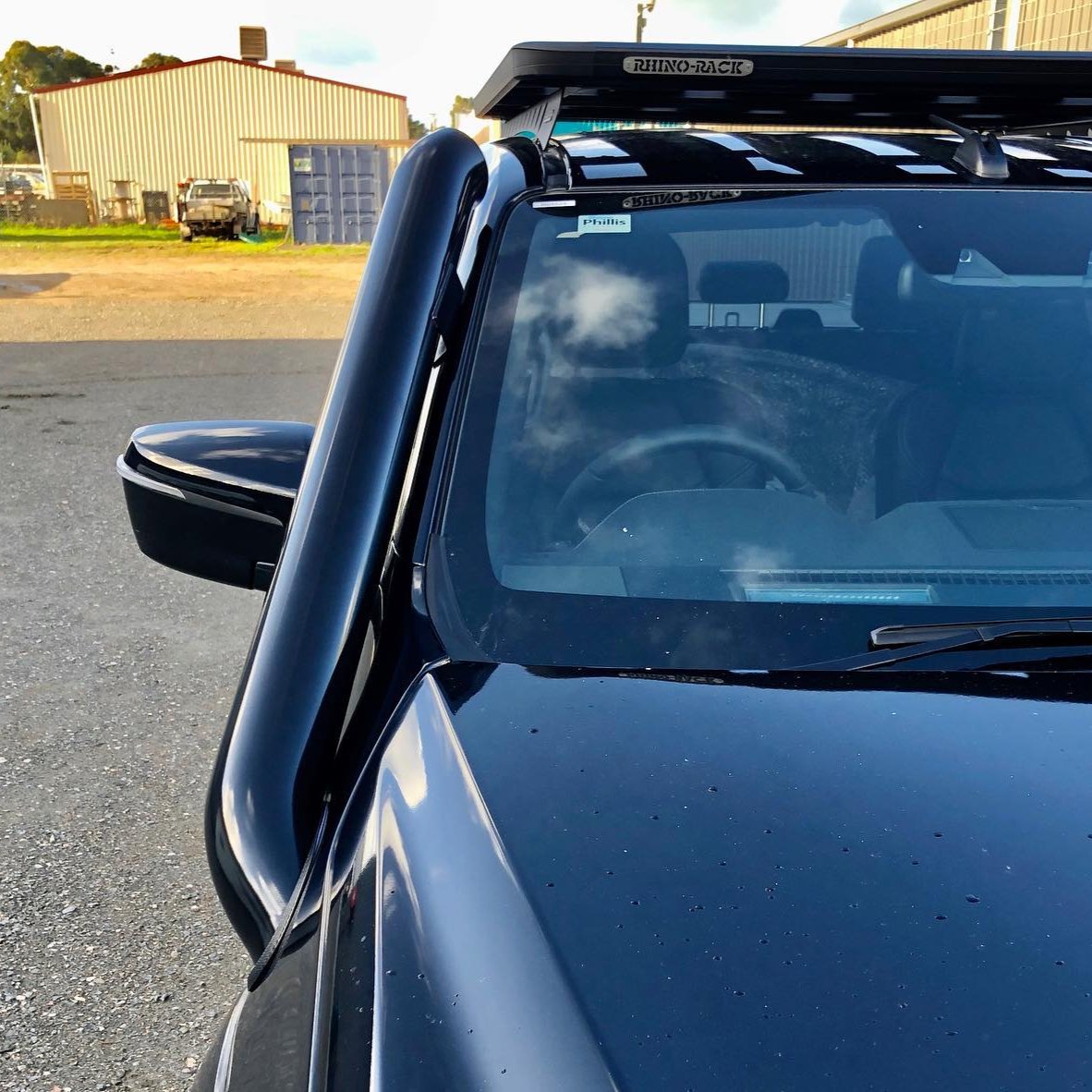 Isuzu D-MAX 2021+ 4" Short Entry Snorkel