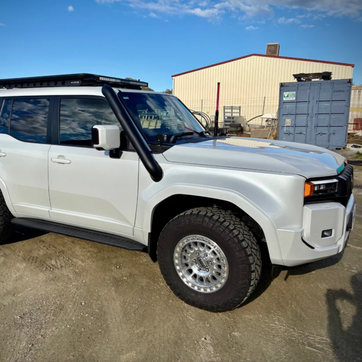 Toyota Prado 250 Series 4" Short Entry Snorkel