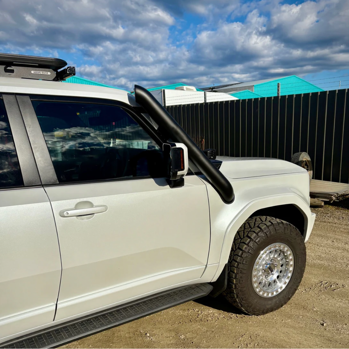 Toyota Prado 250 Series 4" Short Entry Snorkel