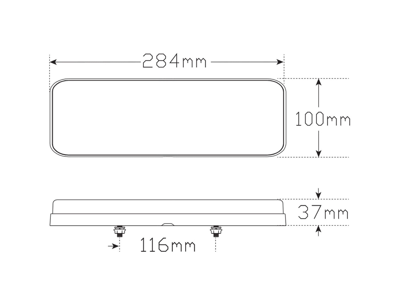 284 Series Combination Tail Lights