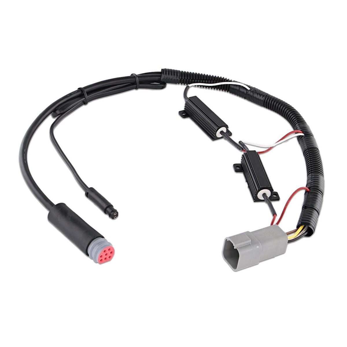 LED Autolamps Patch Lead to Harness System Adapter with Load Resistors