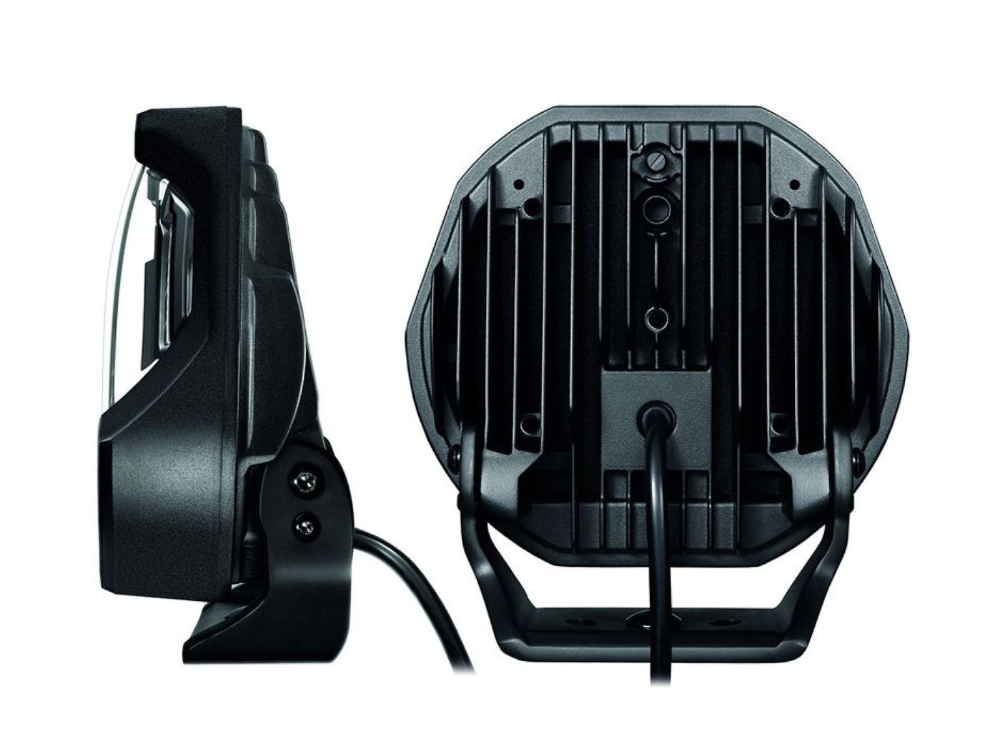 LED 9″ Driving Light Kit Pair Antares Series DLR & Park Light Inc Harness Spot Beam