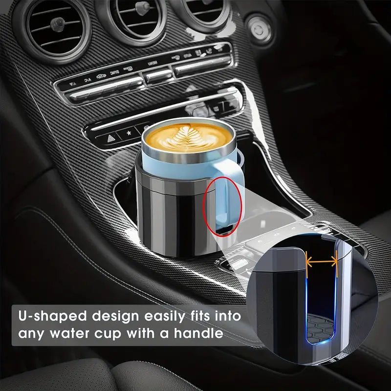 Adjustable Car Cup Holder Expander – Fits Large Bottles Yeti