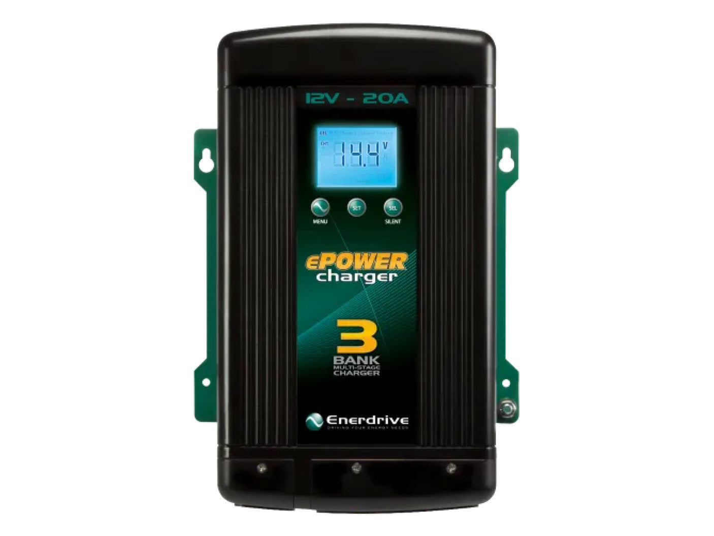 Enerdrive ePOWER B-TEC 125Ah Lithium Battery, DC2DC Charger & AC 20A Charger Pack