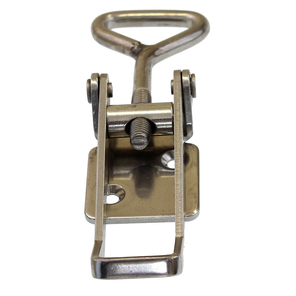 Over Centre Latch Stainless Steel - With Catch - Large