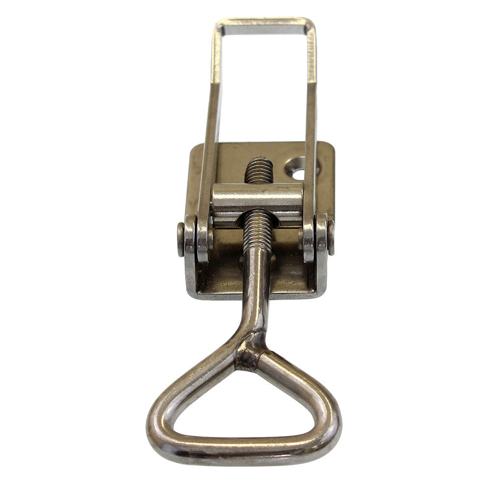 Over Centre Latch Stainless Steel - With Catch - Large