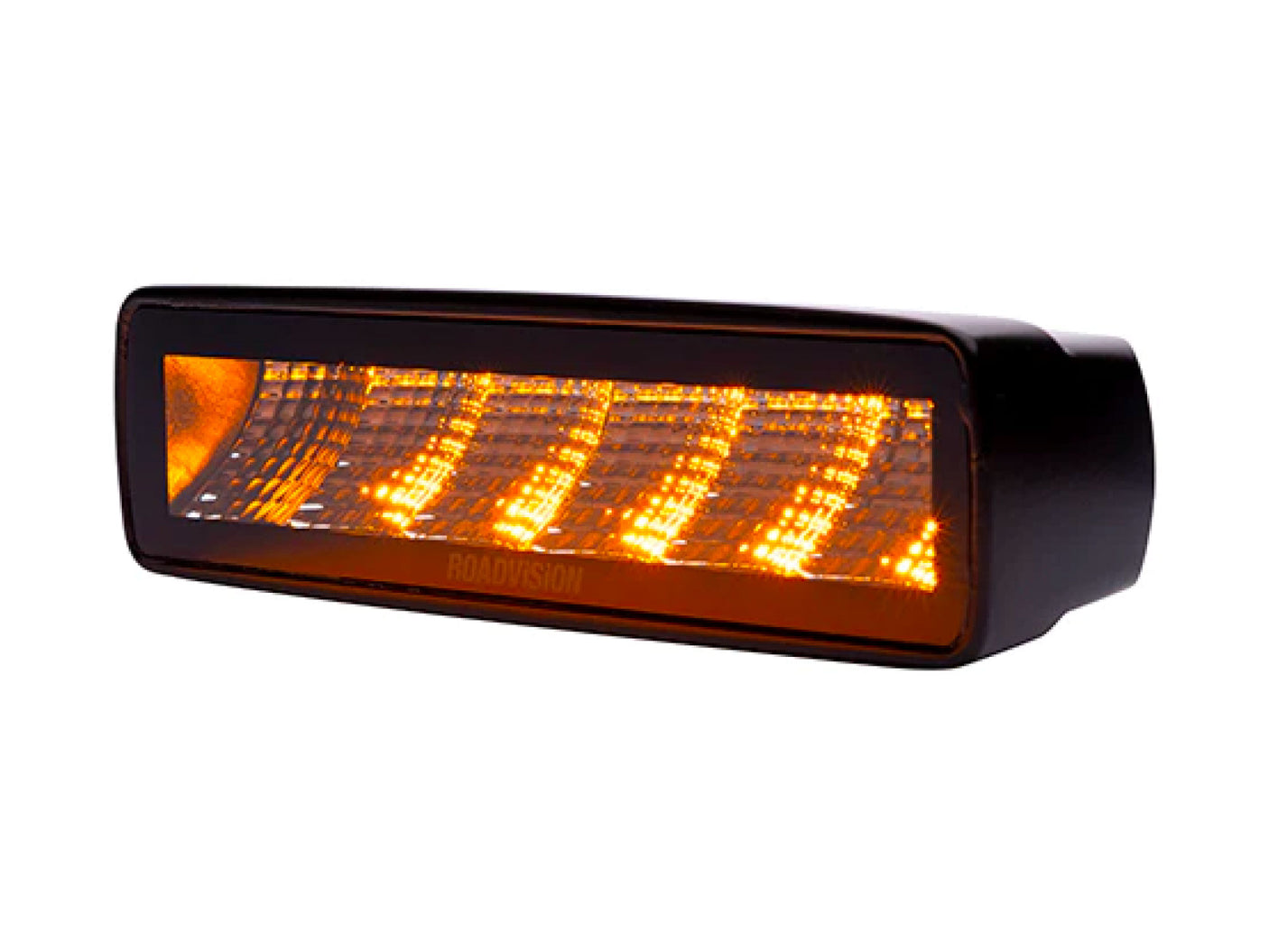 Roadvision LED Work Light Rectangular 23W Amber Flood Beam