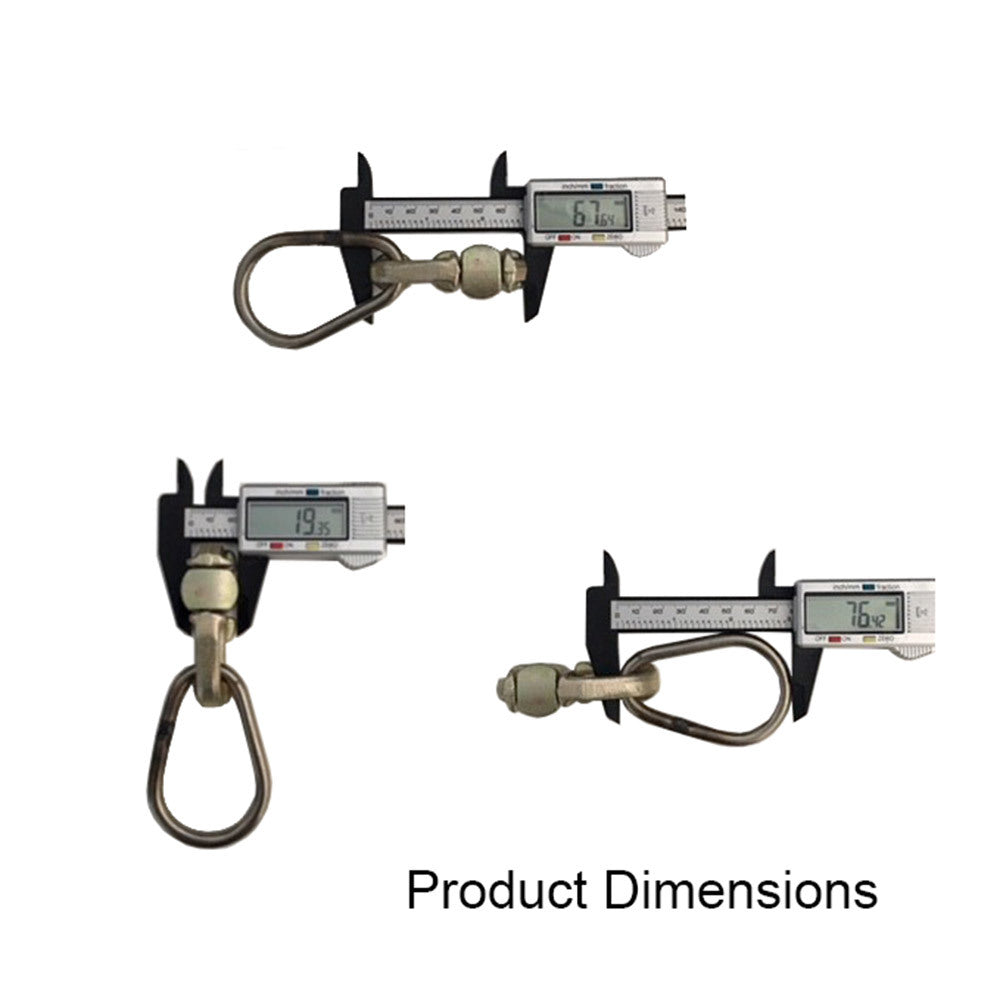 Ally-Cargo Track Anchor Oval Clip 126mm