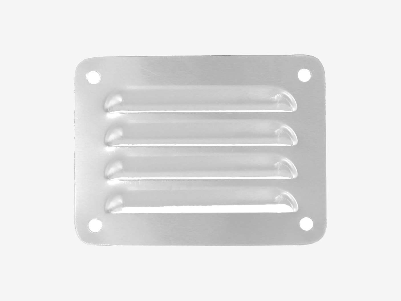 Aluminium Louvre Canopy Vent 100x75mm