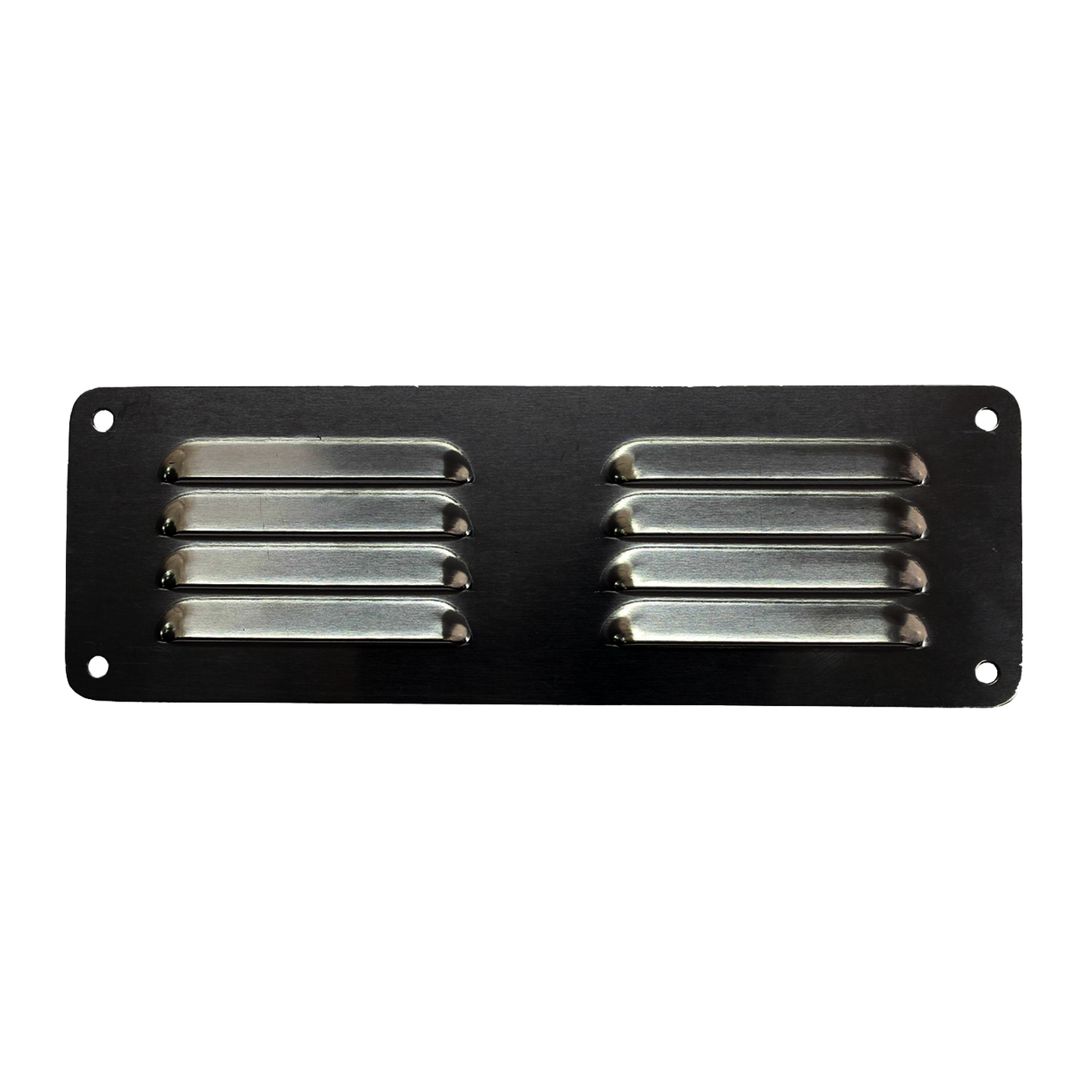 Aluminium Louvre Canopy Double Vent 225x75mm