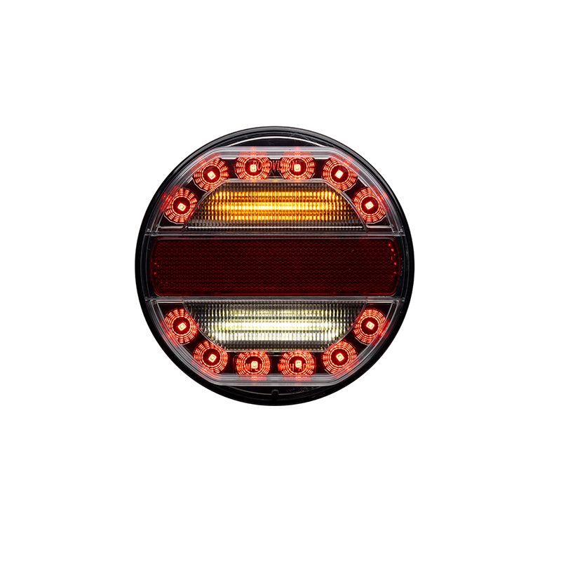 Roadvision BR125 Series LED Rear Combination Lamps – 125x32mm (Stop/Tail/Indicator/Reflector OR With Reverse)