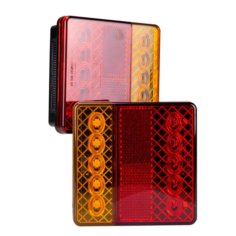 RoadVision LED Small Rear Trailer Lights Combi 12V - Pair