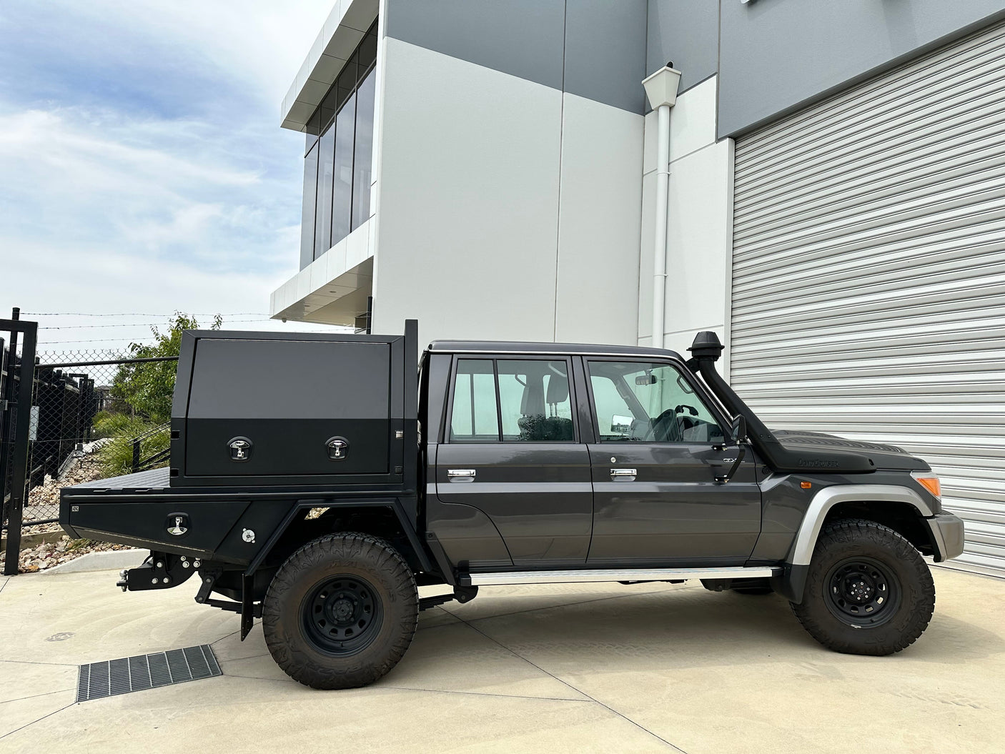 LC79 Mud Guards - Suit Land Cruiser 79 Series