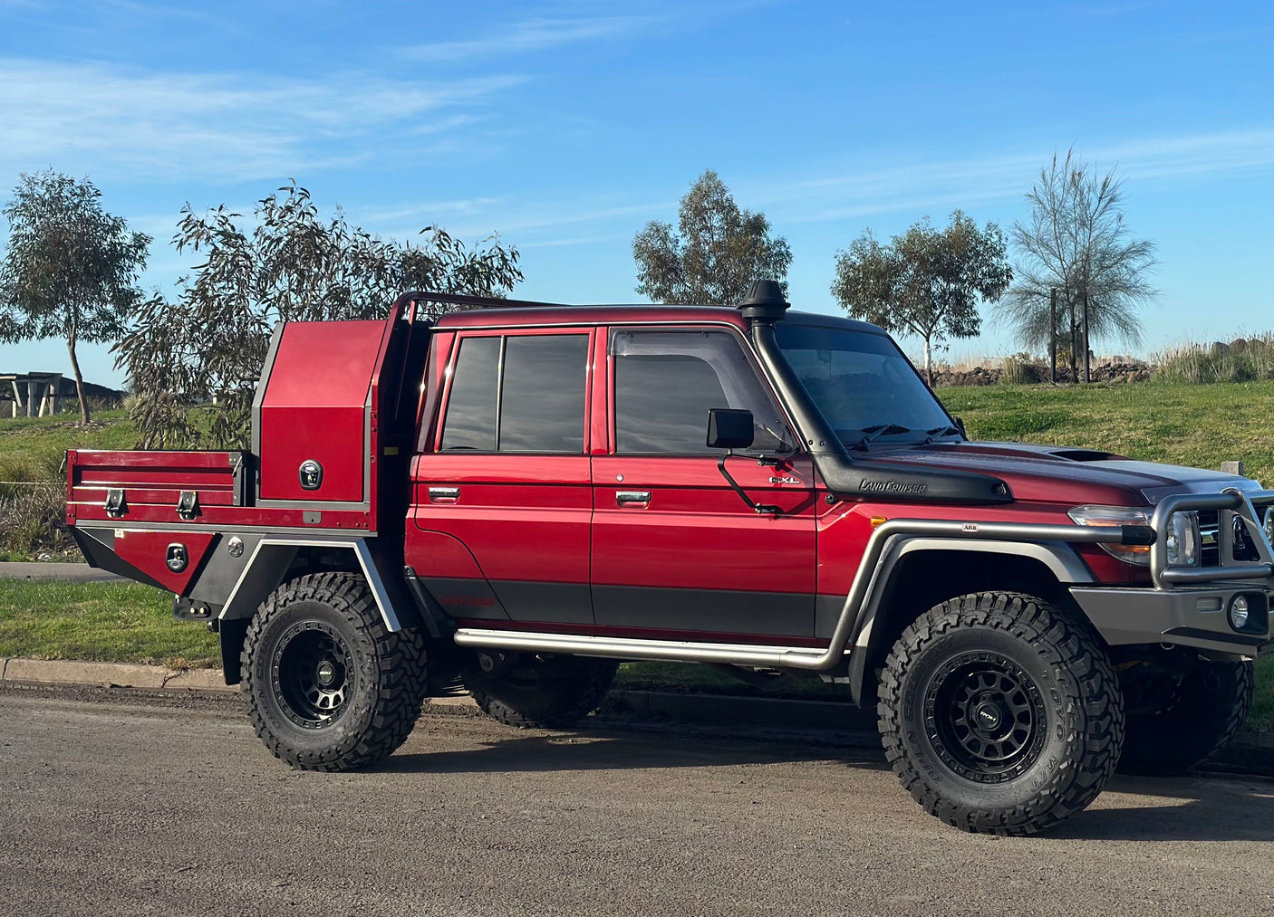 LC79 Mud Guards - Suit Land Cruiser 79 Series