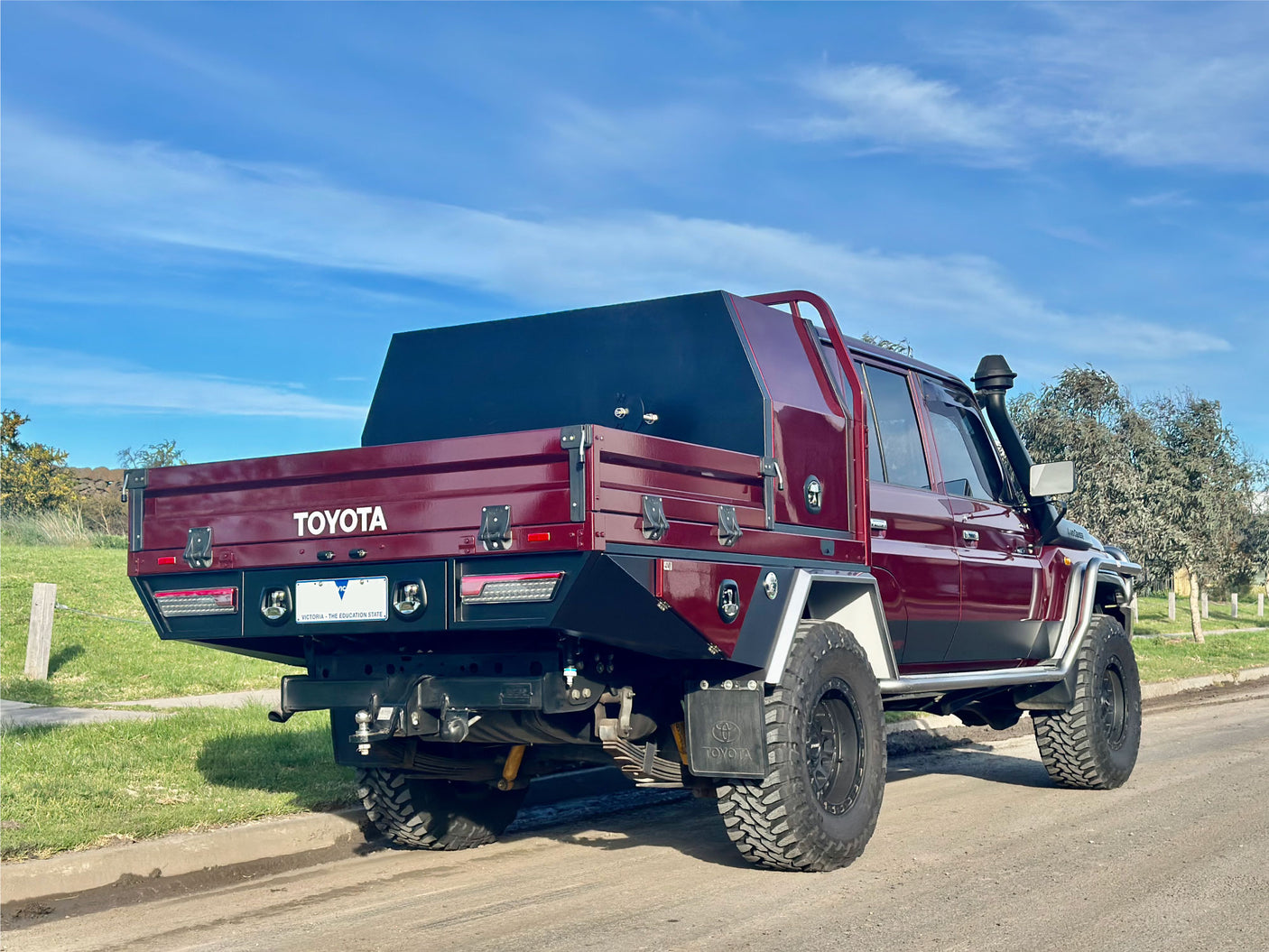 LC79 Mud Guards - Suit Land Cruiser 79 Series