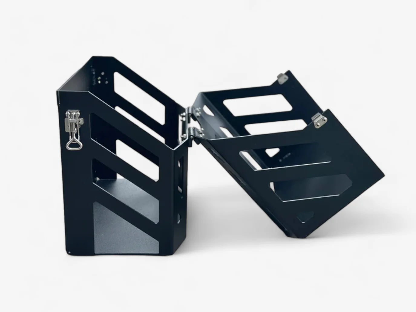 Blind Mount Black Hinge Stainless Steel Pin