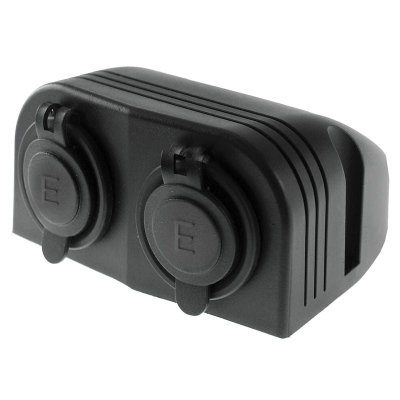 DC Dual Engel Socket Surface Mount With Dust Caps