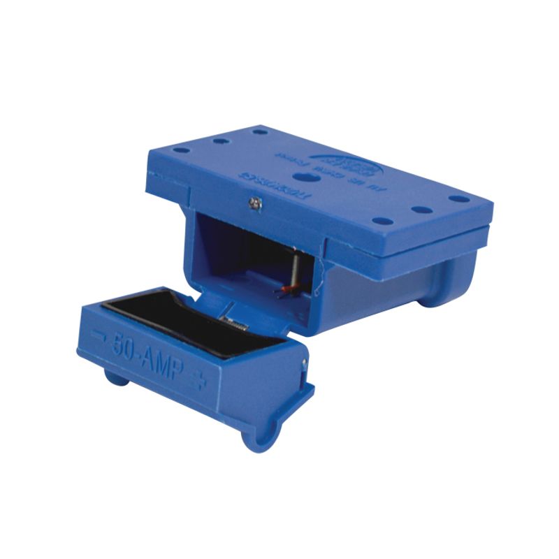 Anderson Plug Cover 50A Spring Loaded Cover - Blue
