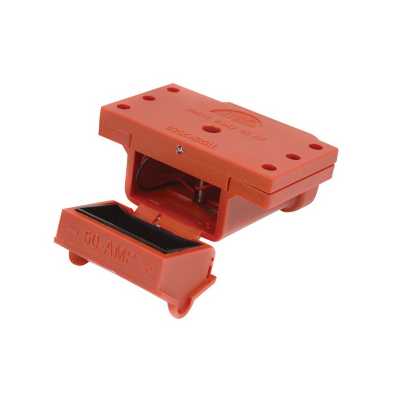 Anderson Plug Cover 50A Spring Loaded Cover - Red