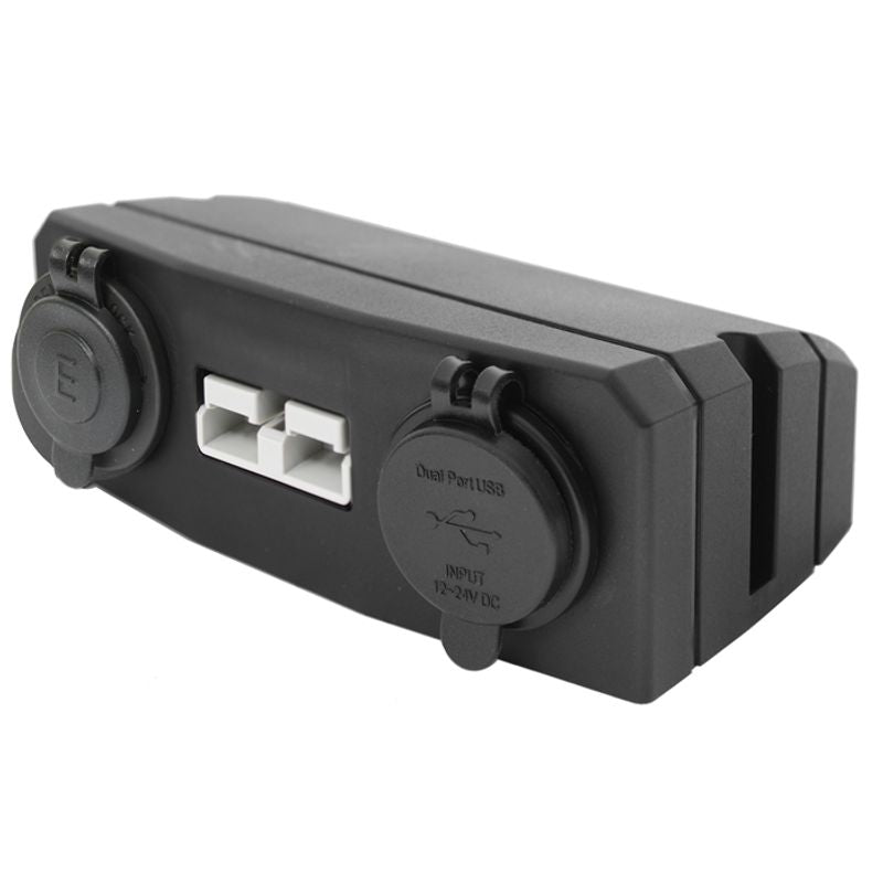 Triple Surface Mount Engel / 50A Power Connector / Twin Output USB Port