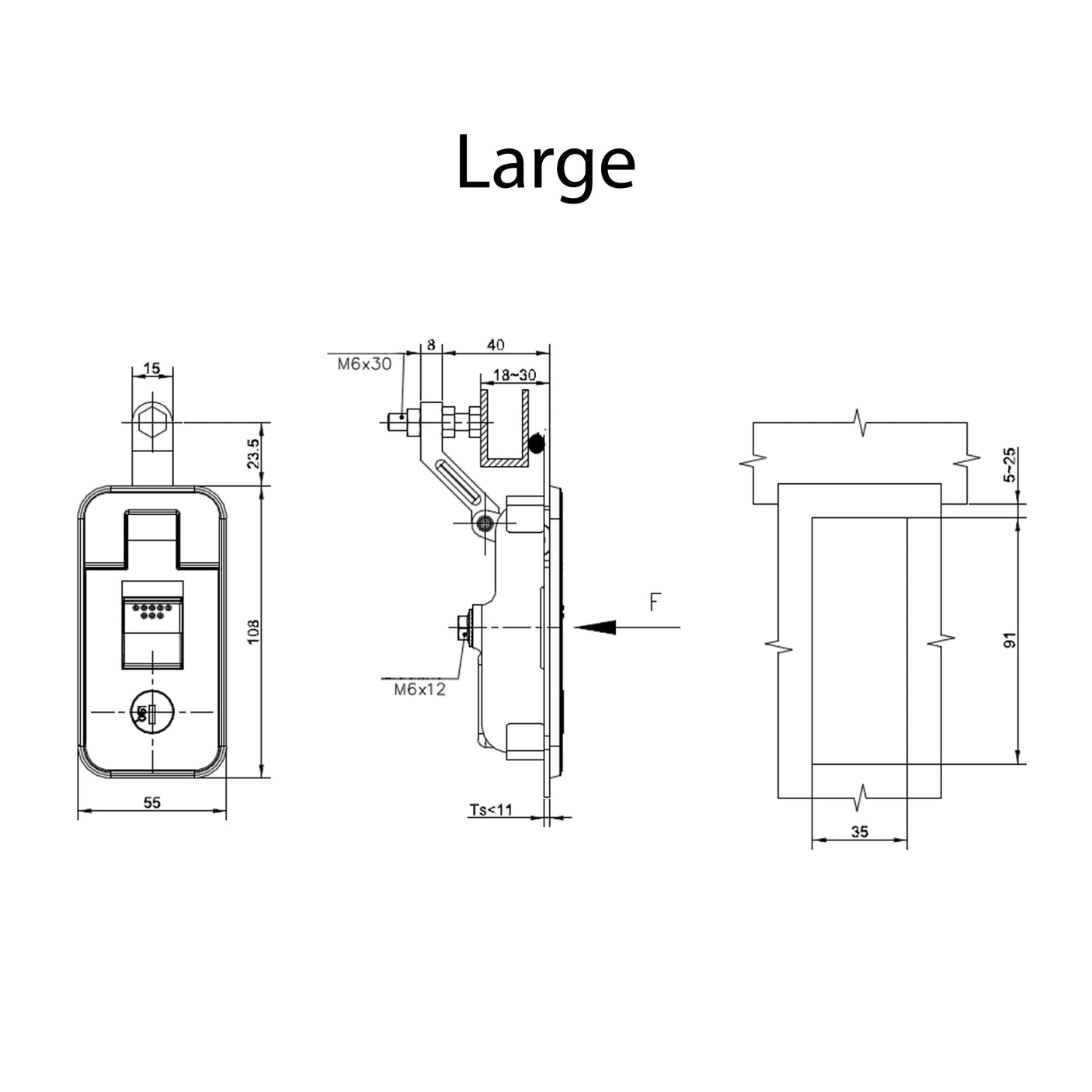 Compression Pop Lock - Large