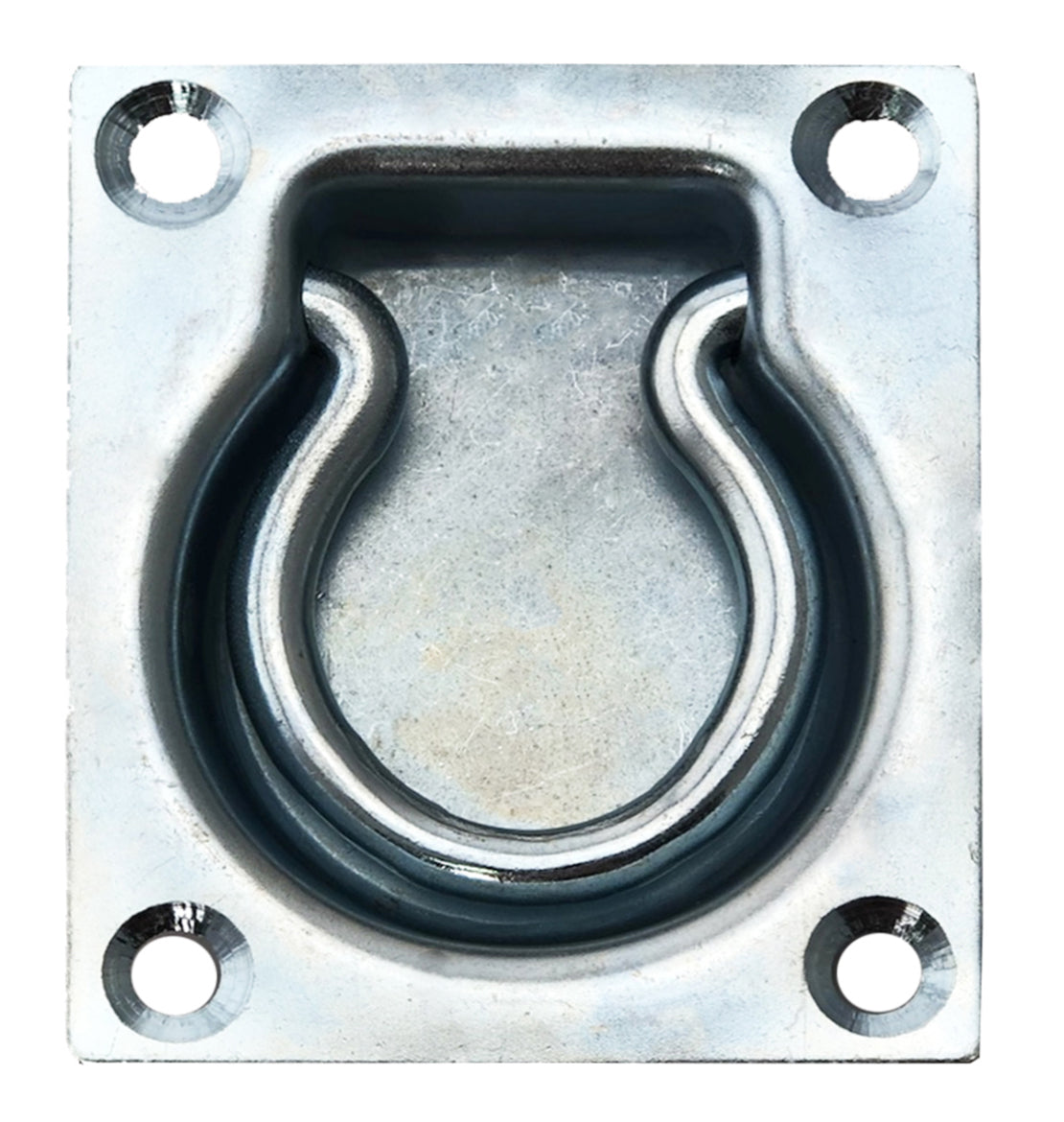 D-Ring Spring Loaded Tie Down Zinc Plate