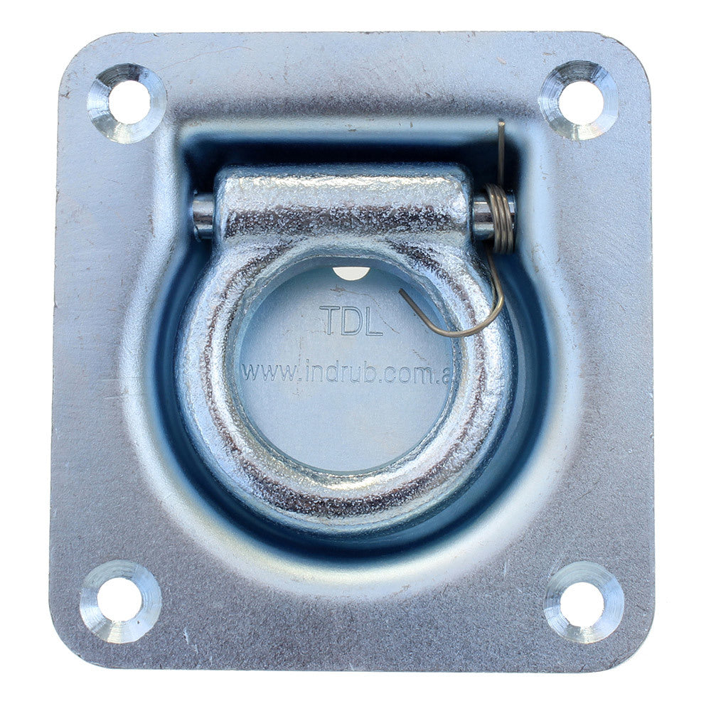 D-Ring Tie Down 1000kg Rated Zinc Plate