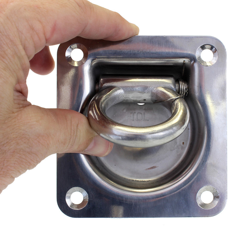 D-Ring Tie Down 1000kg Rated Stainless Steel