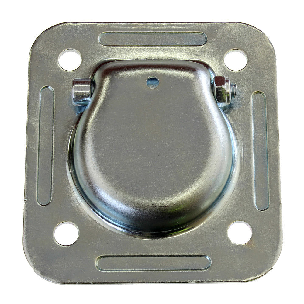 D-Ring Tie Down 2700kg Rated Zinc Plate