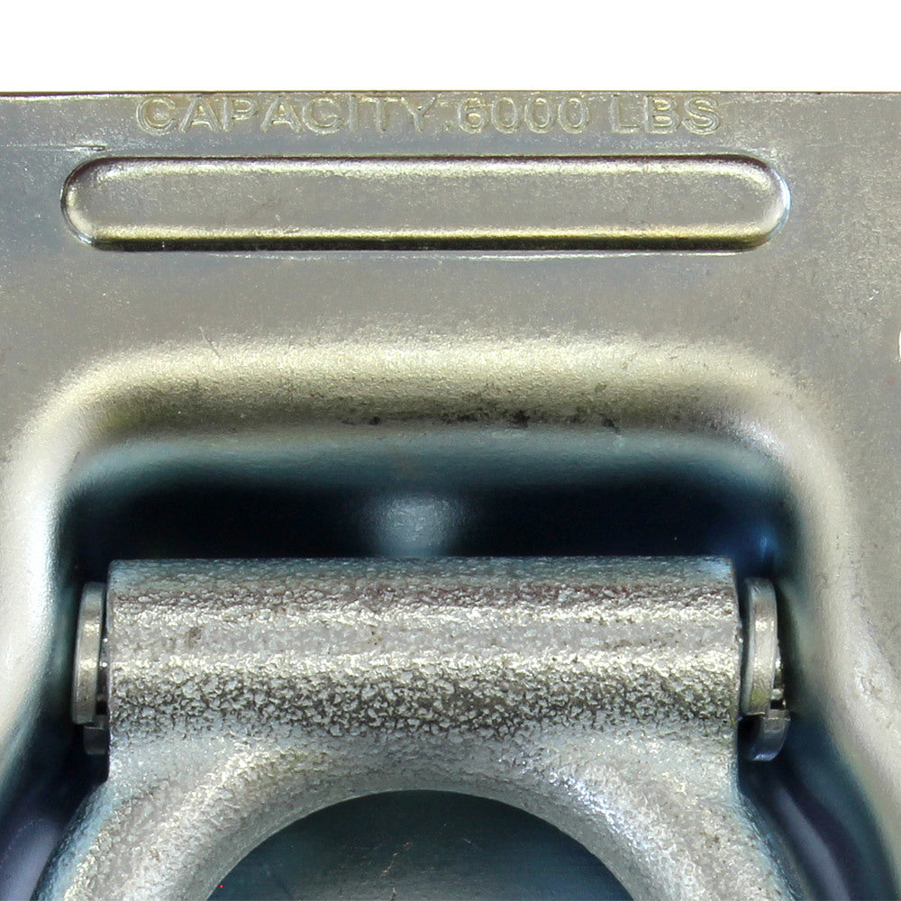 D-Ring Tie Down 2700kg Rated Zinc Plate