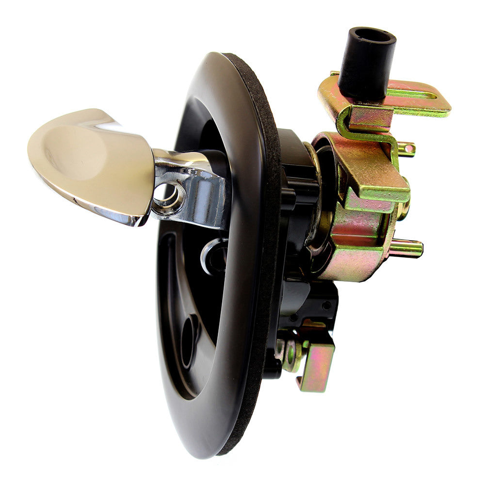 Whale Tail - Compression Lock Black/Chrome