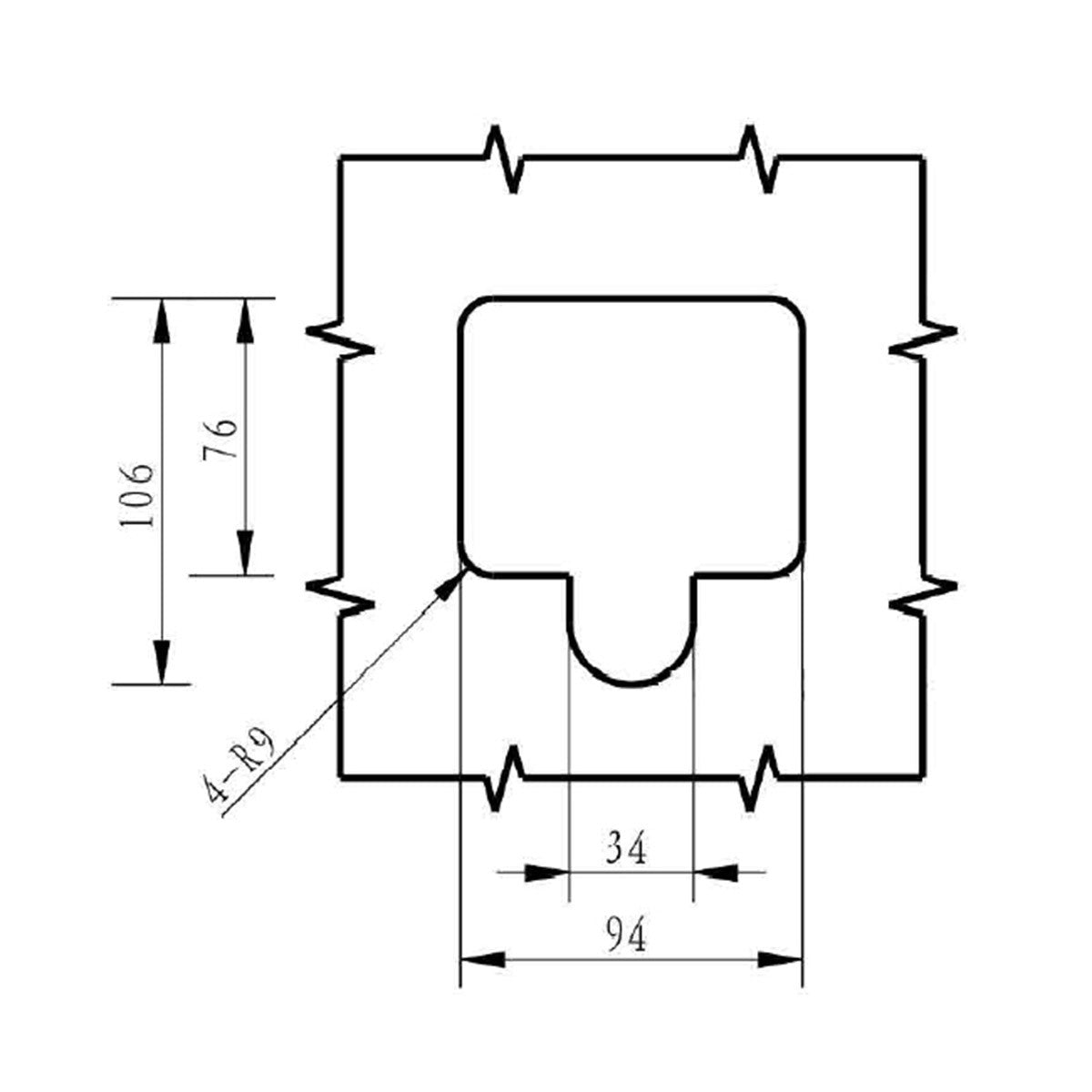 Whale Tail - Compression Lock Black/Black
