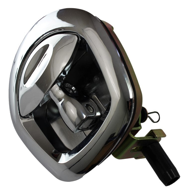 12v Electric Whale Tail Central Locking Chrome/Chrome