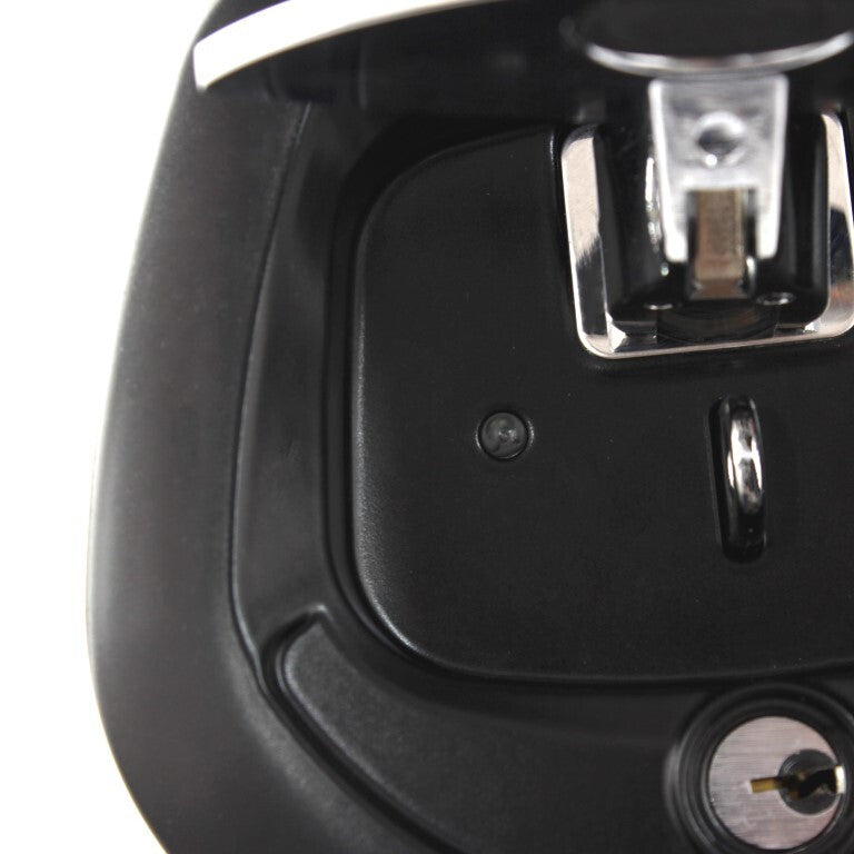 12v Electric Whale Tail Central Locking Black/Chrome