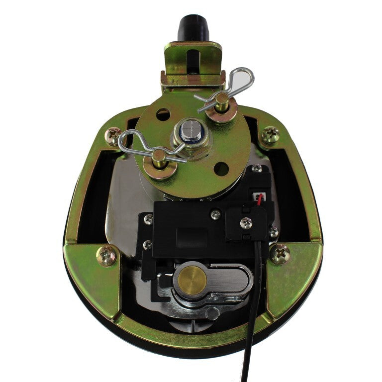 12v Electric Whale Tail Central Locking Chrome/Chrome