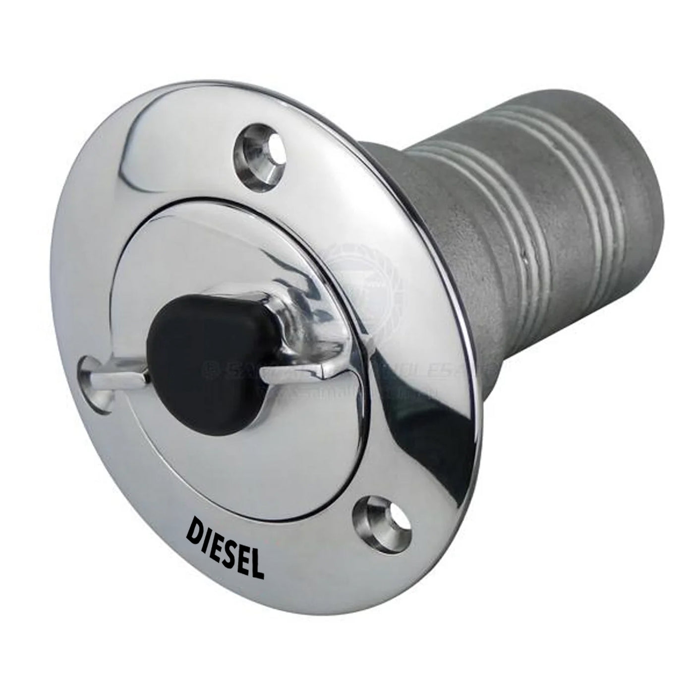 50mm Fuel Filler Relocation Kit - Lockable Stainless Steel