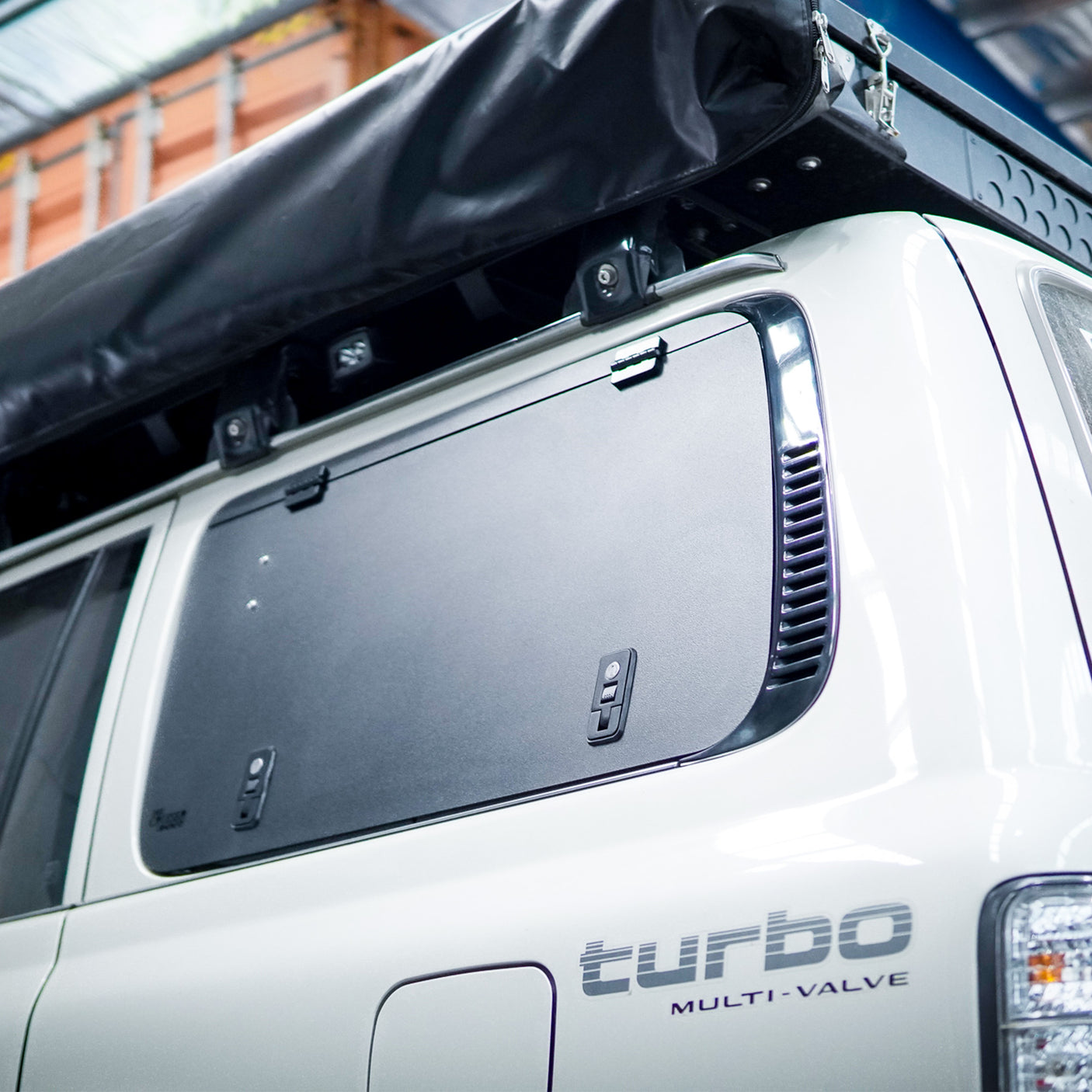 Toyota Landcruiser 80 Series Lift Up Window