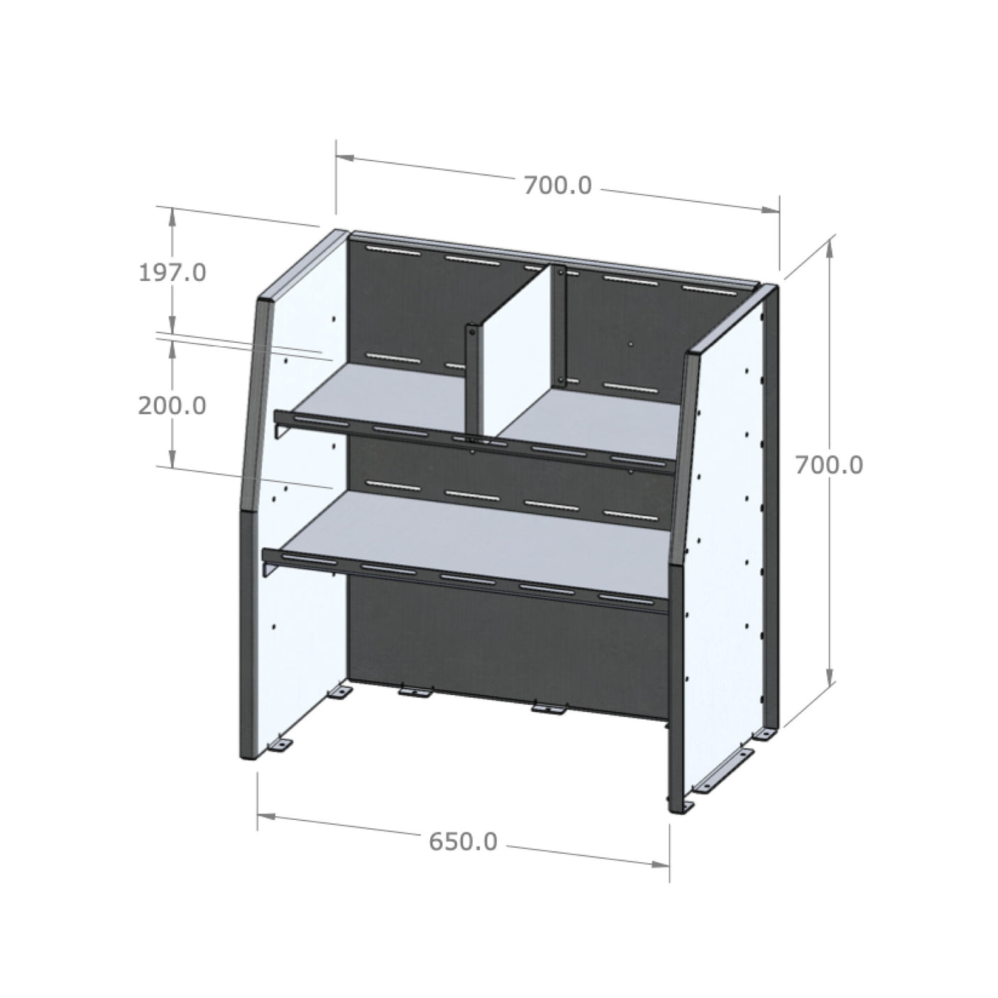 Universal Canopy Shelf