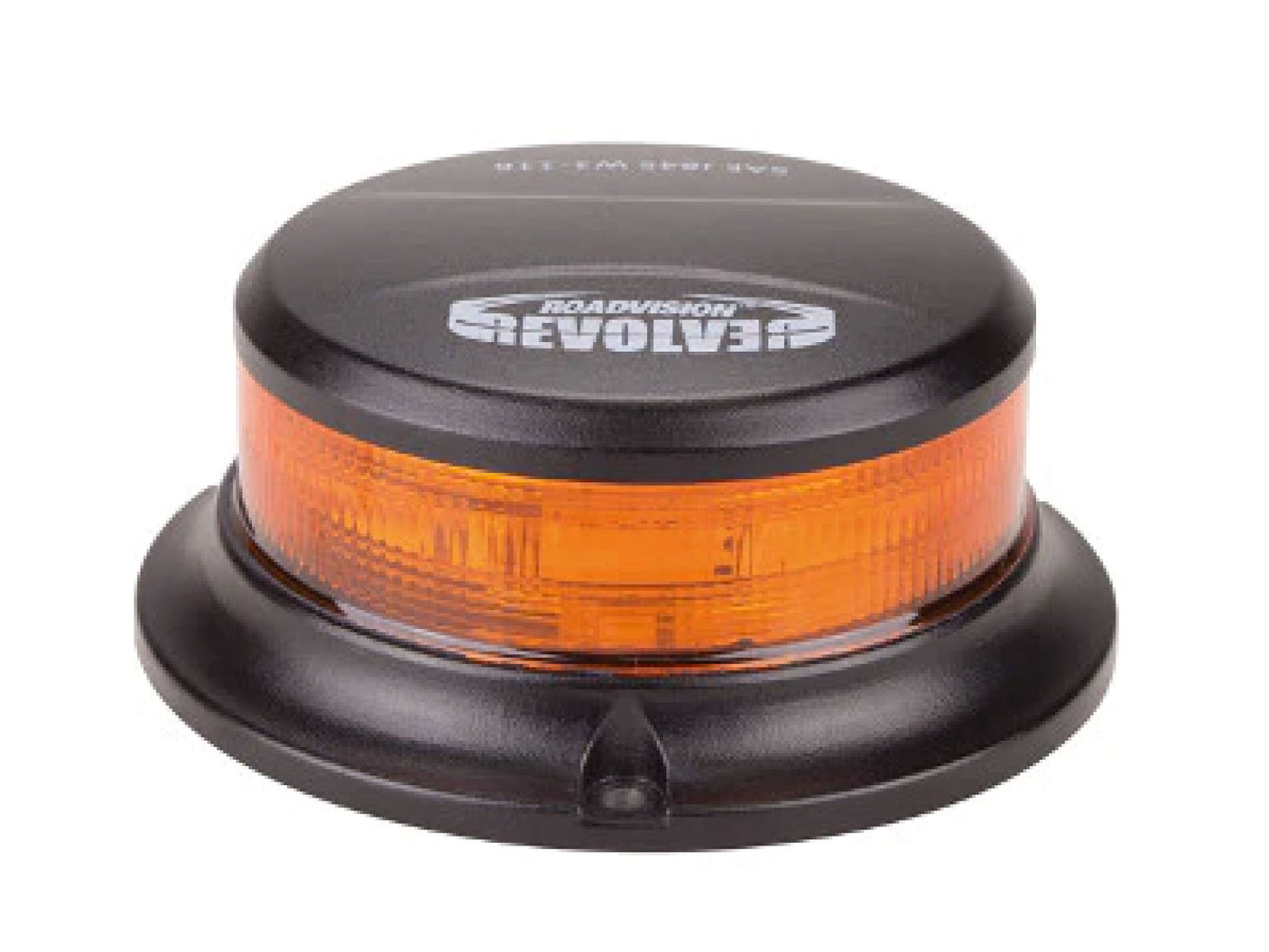 Roadvision LED Beacon Micro Revolver Series 10-30V Amber Magnetic Mount