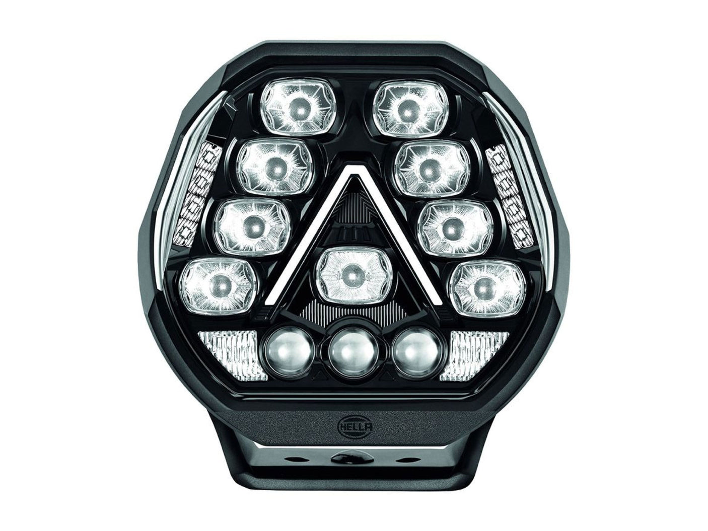 LED 9″ Driving Light Kit Pair Antares Series DLR & Park Light Inc Harness Spot Beam