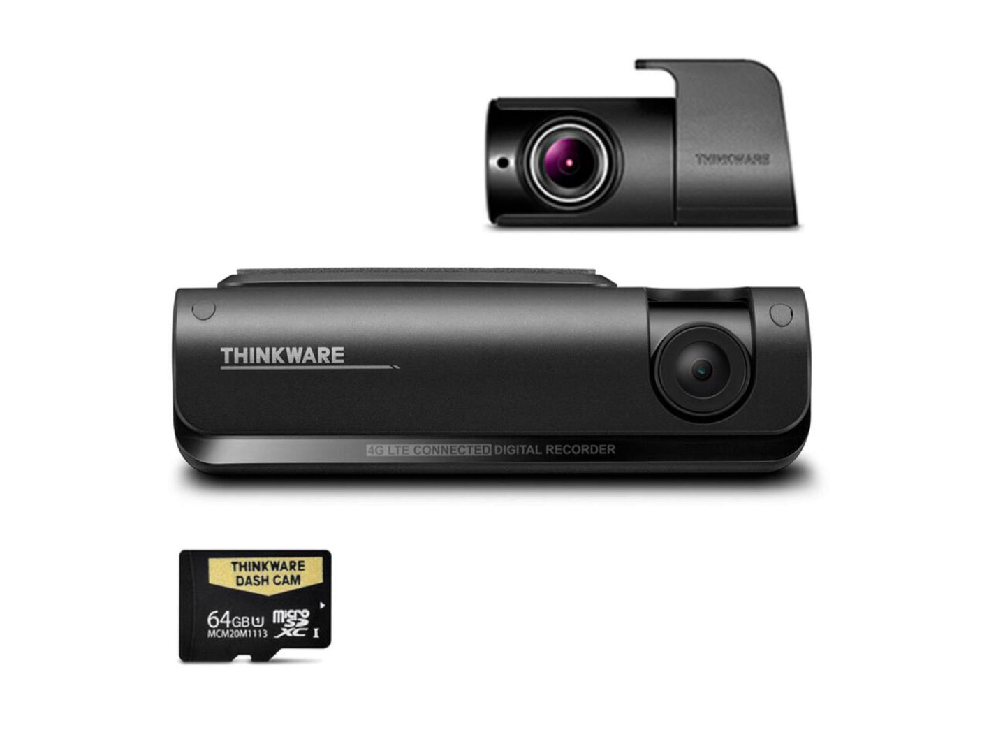 Thinkware 4G Lte Connected Full Hd Dual Dash Cam Kit - 64GB