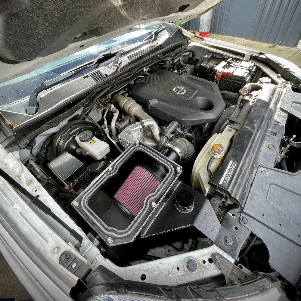 Nissan Navara NP300 Short Entry Snorkel, Airbox & Washer Bottle