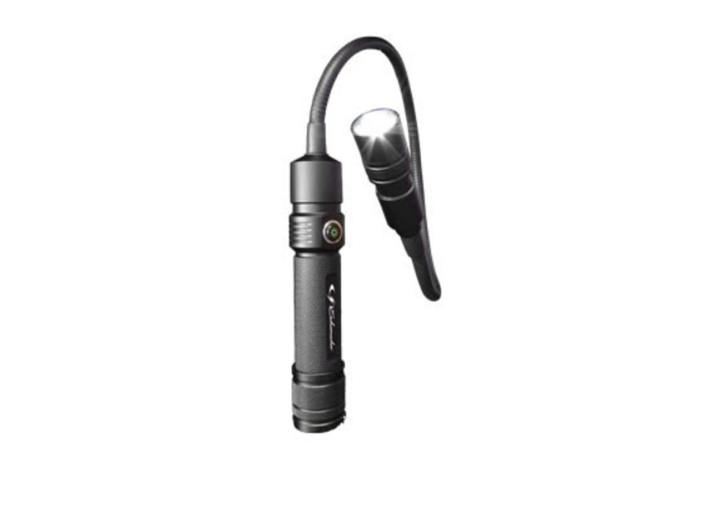 Schumacher Rechargeable Flexible Torch. Aluminium With Magnetic Base. Adjustable Output and Beam Focus.