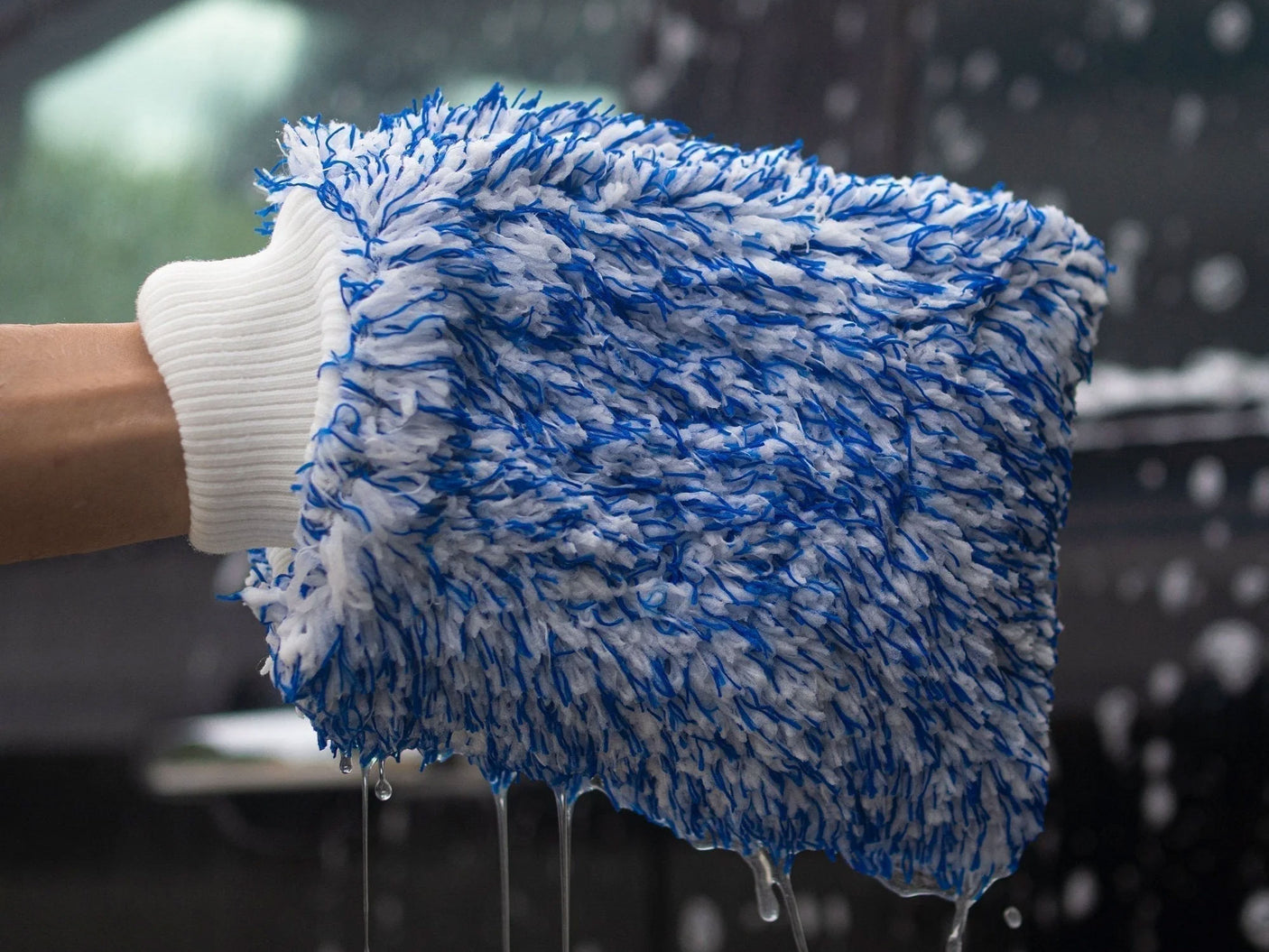 Snow Cloud - Soft Microfibre Wash Mitt