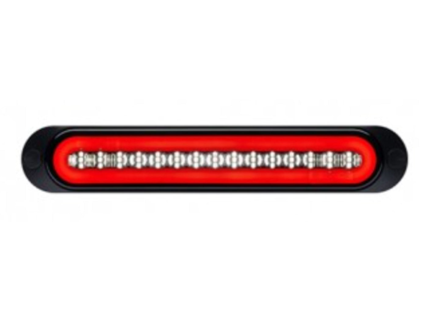 Roadvision LED Reverse/Tail Lamp 12v Bkacked Out LENS Surface Mount 252x45mm