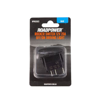 Switch Rocker 12V 20A 24V 10A OFF/ON SPST Blue Illumination